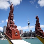  Waka fleet arrives in Auckland